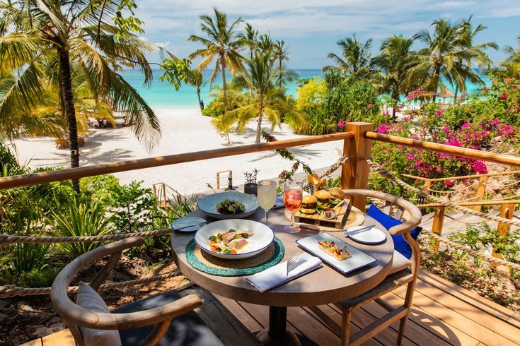 Zanzibar Island Seaside Breakfast